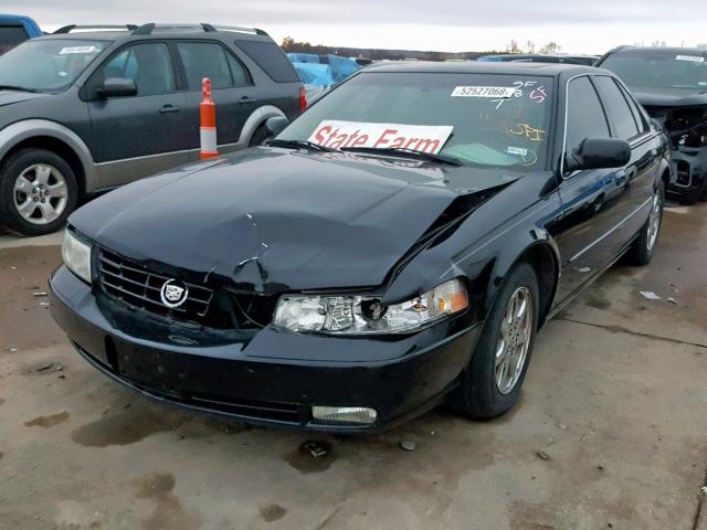 1G6KS54Y42U290192 - 2002 CADILLAC SEVILLE SL BLACK photo 2