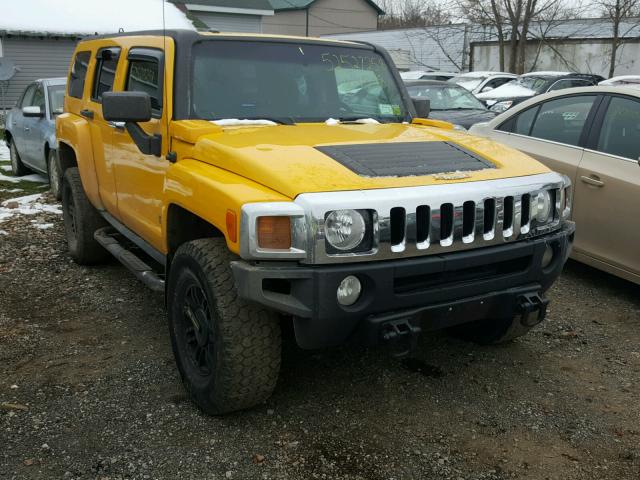 5GTDN136168190662 - 2006 HUMMER H3 YELLOW photo 1