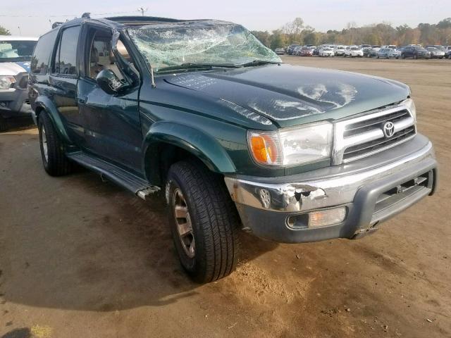 JT3HN86R9Y0278100 - 2000 TOYOTA 4RUNNER SR GREEN photo 1