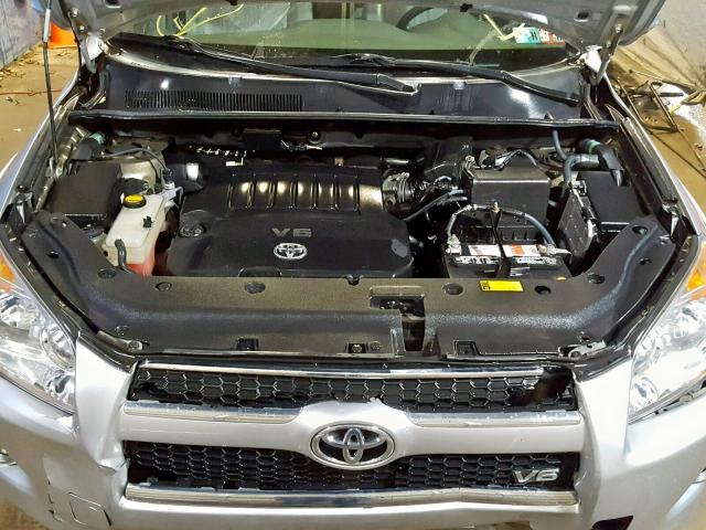 2T3DK4DV3BW058336 - 2011 TOYOTA RAV4 LIMIT SILVER photo 7