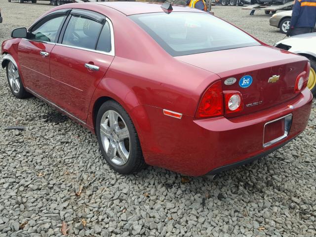1G1ZC5E08CF338566 - 2012 CHEVROLET MALIBU 1LT RED photo 3