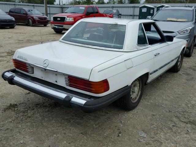 10704412065995 - 1980 MERCEDES-BENZ SL 450 WHITE photo 4