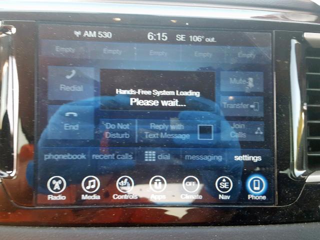 2C4RC1BG3HR635407 - 2017 CHRYSLER PACIFICA T GRAY photo 9