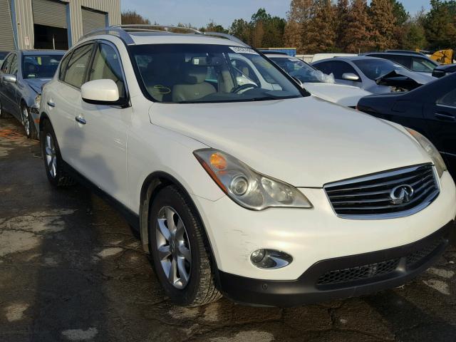 JNKAJ09F68M360286 - 2008 INFINITI EX35 BASE WHITE photo 1