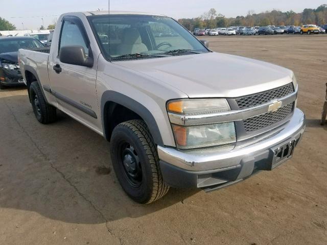 1GCDT148558205871 - 2005 CHEVROLET COLORADO GRAY photo 1