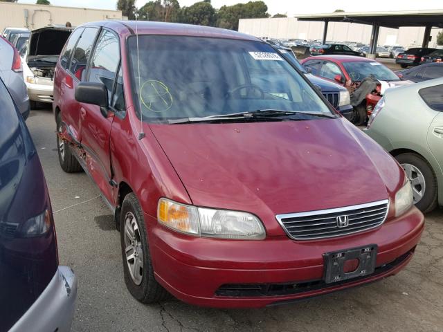 JHMRA1842SC012653 - 1995 HONDA ODYSSEY LX BURGUNDY photo 1