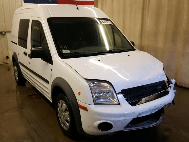 NM0LS7BN4DT154799 - 2013 FORD TRANSIT CO WHITE photo 1