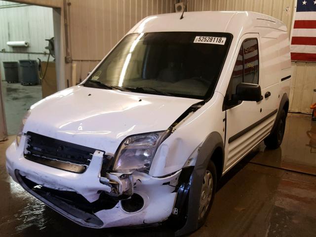 NM0LS7BN4DT154799 - 2013 FORD TRANSIT CO WHITE photo 2