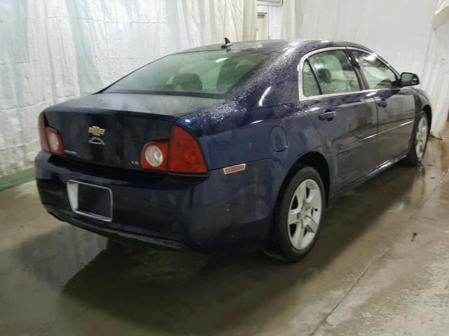 1G1ZG57B894185131 - 2009 CHEVROLET MALIBU LS 蓝色 照片 4