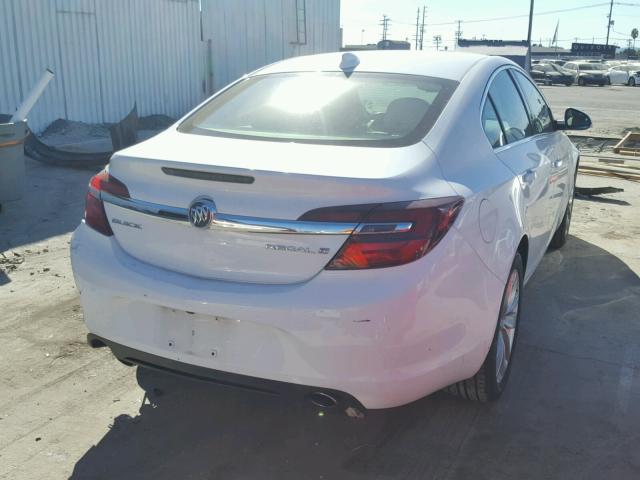 2G4GK5EX5G9118603 - 2016 BUICK REGAL WHITE photo 4