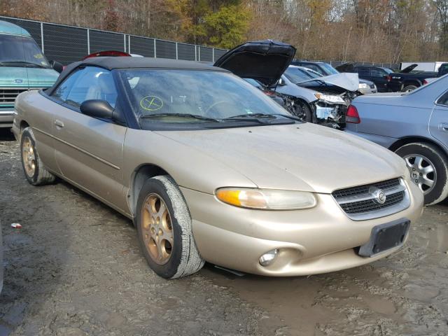 3C3EL55H7WT333885 - 1998 CHRYSLER SEBRING JX GOLD photo 1