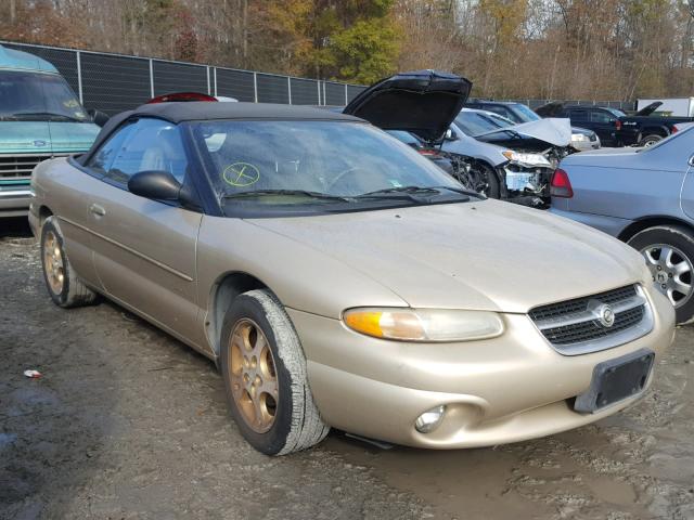 3C3EL55H7WT333885 - 1998 CHRYSLER SEBRING JX GOLD photo 9