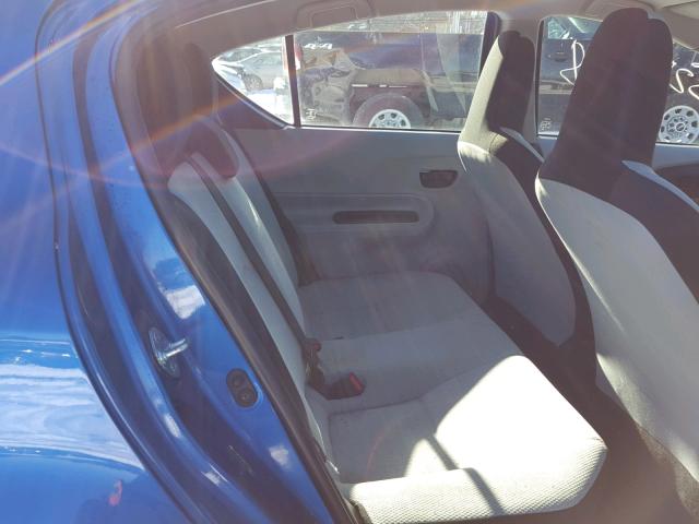 JTDKDTB35D1546010 - 2013 TOYOTA PRIUS C BLUE photo 6