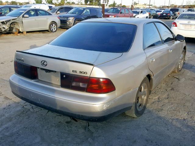 JT8BF28G3W5034366 - 1998 LEXUS ES 300 GOLD photo 4