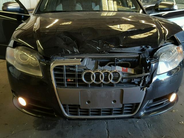 WAUUL98E86A128788 - 2006 AUDI S4 AVANT Q BLACK photo 7