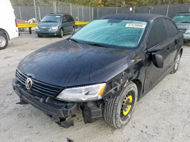 3VW2K7AJ6DM374714 - 2013 VOLKSWAGEN JETTA BASE 黑色 照片 2