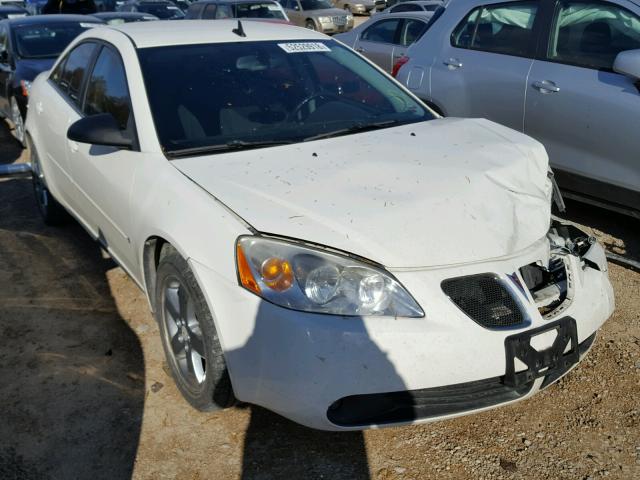 1G2ZH57NX84166758 - 2008 PONTIAC G6 GT WHITE photo 1