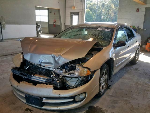 2B3HD56J81H600039 - 2001 DODGE INTREPID E GOLD photo 2