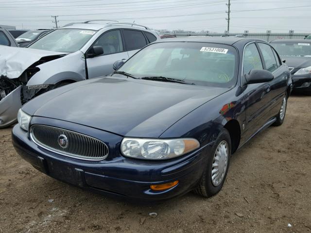 1G4HP52K74U225844 - 2004 BUICK LESABRE CU BLUE photo 2