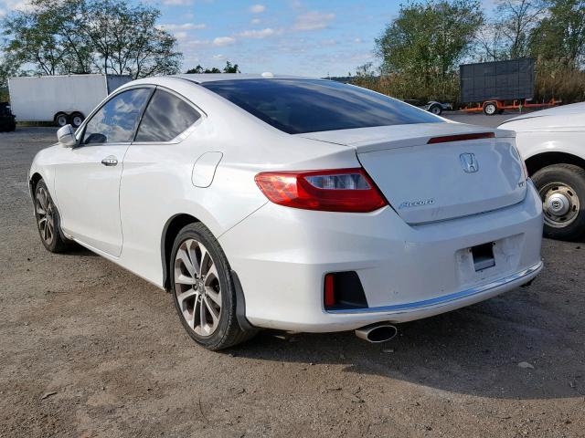 1HGCT2B82DA011134 - 2013 HONDA ACCORD EXL WHITE photo 3