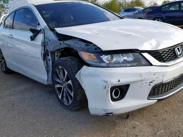 1HGCT2B82DA011134 - 2013 HONDA ACCORD EXL WHITE photo 9