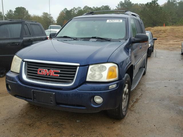 1GKES16S736131382 - 2003 GMC ENVOY XL BLUE photo 2