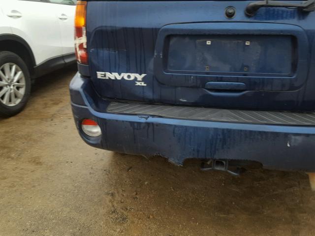 1GKES16S736131382 - 2003 GMC ENVOY XL BLUE photo 9