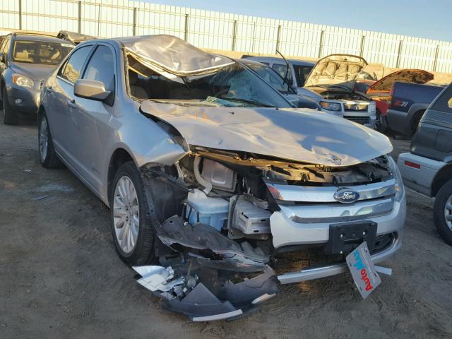 3FADP0L37BR306057 - 2011 FORD FUSION HYB SILVER photo 1