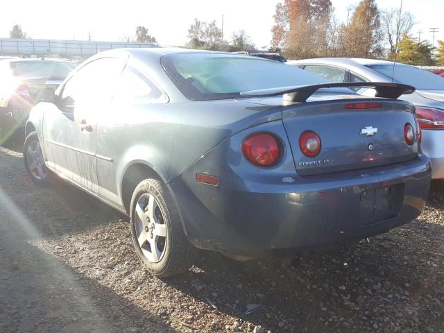 1G1AL15F877305223 - 2007 CHEVROLET COBALT LT BLUE photo 3