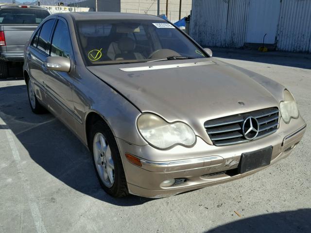 WDBRF61J13A396288 - 2003 MERCEDES-BENZ C 240 GOLD photo 1