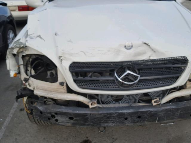 4JGAB54E5XA104226 - 1999 MERCEDES-BENZ ML 320 WHITE photo 7