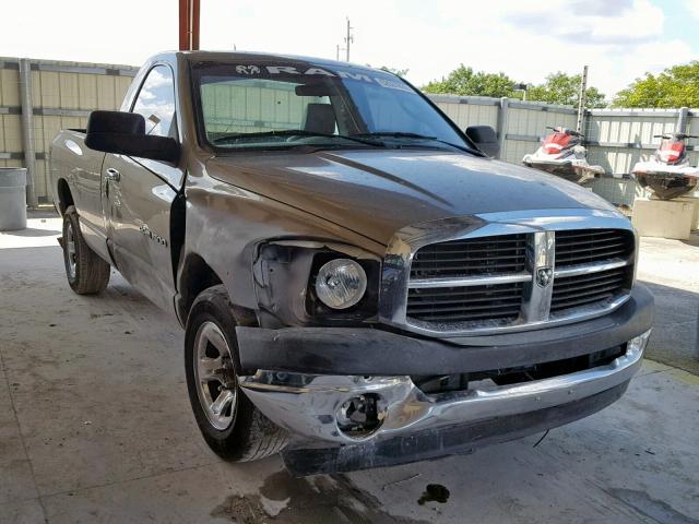 1D7HA16K06J168065 - 2006 DODGE RAM 1500 S GOLD photo 1