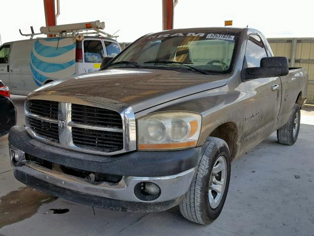 1D7HA16K06J168065 - 2006 DODGE RAM 1500 S GOLD photo 2