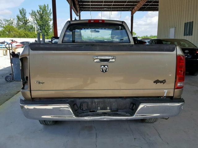 1D7HA16K06J168065 - 2006 DODGE RAM 1500 S GOLD photo 6