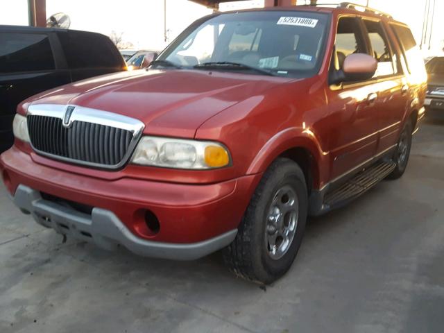 5LMEU27R41LJ22279 - 2001 LINCOLN NAVIGATOR Rot Foto 2