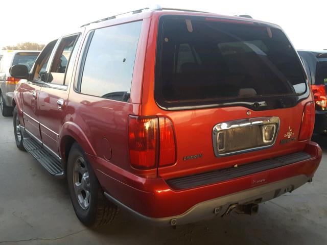 5LMEU27R41LJ22279 - 2001 LINCOLN NAVIGATOR Rot Foto 3