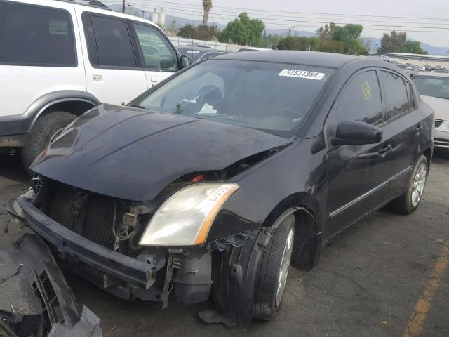 3N1AB6AP3BL688808 - 2011 NISSAN SENTRA 2.0 BLACK photo 2