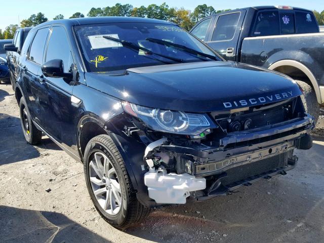 SALCR2RX4JH739141 - 2018 LAND ROVER DISCOVERY BLACK photo 1