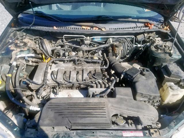 JM1BJ2216X0194504 - 1999 MAZDA PROTEGE ES GREEN photo 7