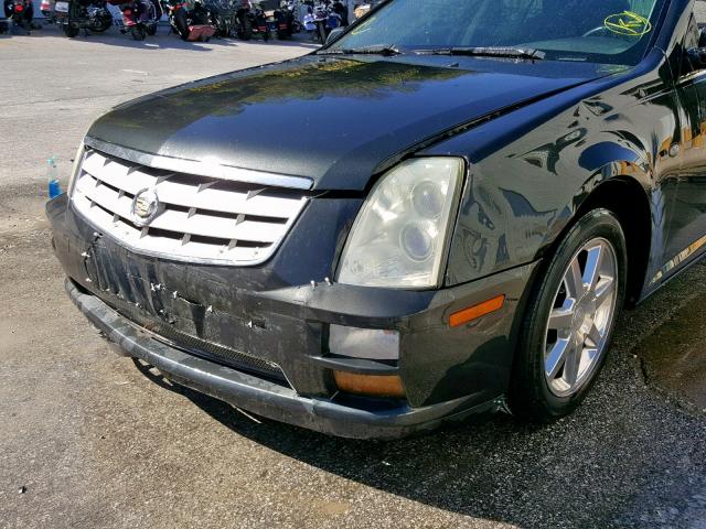 1G6DW677950198741 - 2005 CADILLAC STS CHARCOAL photo 9