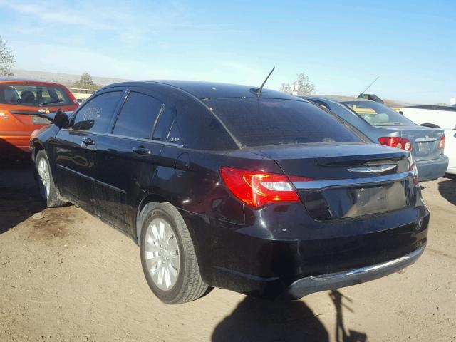 1C3CCBAB5DN568788 - 2013 CHRYSLER 200 LX BLACK photo 3