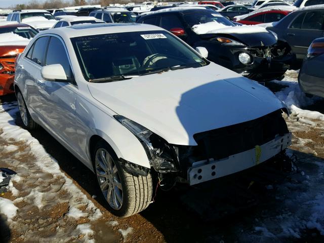 1G6AB5SXXF0103895 - 2015 CADILLAC ATS LUXURY WHITE photo 1