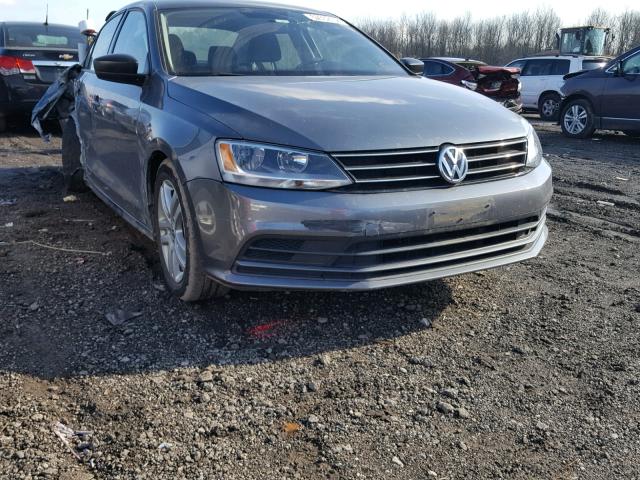 3VW2K7AJ4FM210798 - 2015 VOLKSWAGEN JETTA BASE 灰色 照片 1