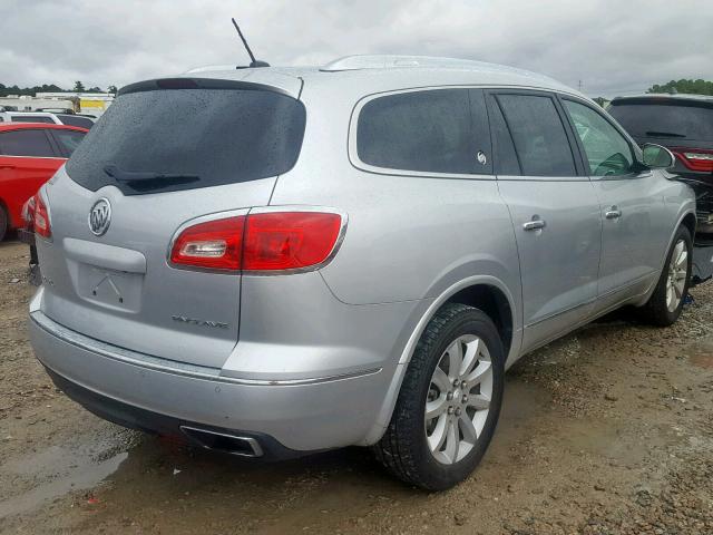 5GAKRCKD7FJ260626 - 2015 BUICK ENCLAVE SILVER photo 4