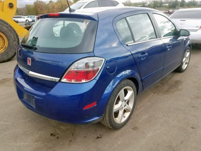 W08AT671285140362 - 2008 SATURN ASTRA XR BLUE photo 4