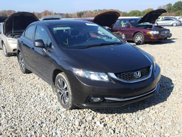 2HGFB2F94DH524261 - 2013 HONDA CIVIC EXL BLACK photo 1