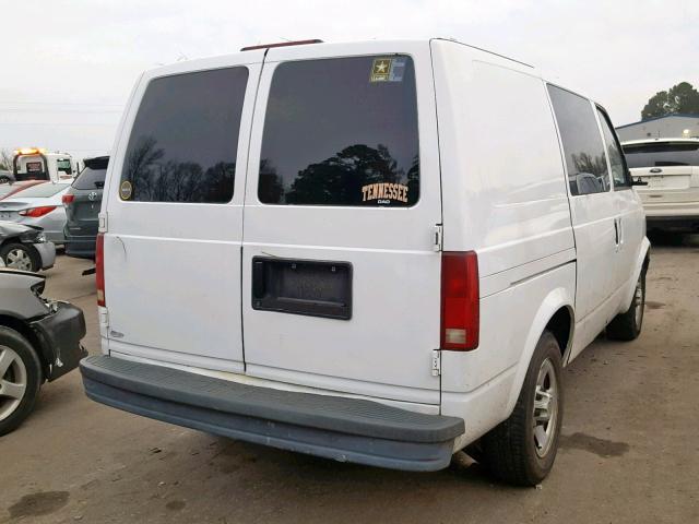 1GCDL19X25B102393 - 2005 CHEVROLET ASTRO WHITE photo 4