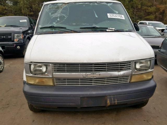 1GCDL19X25B102393 - 2005 CHEVROLET ASTRO WHITE photo 9