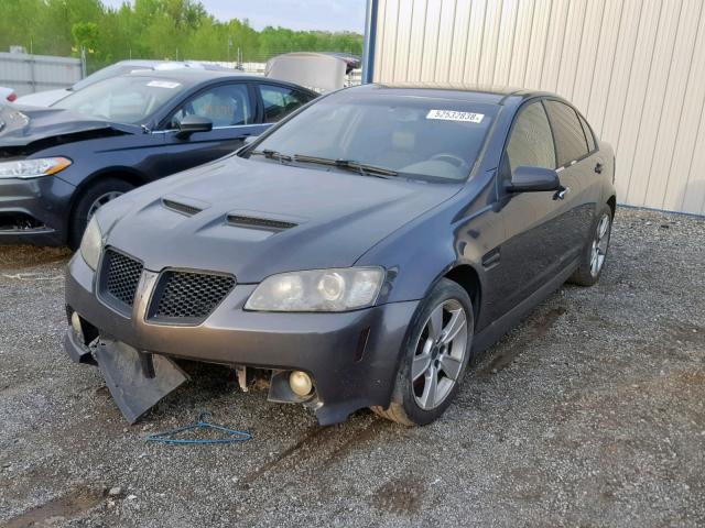 6G2EC57Y29L181725 - 2009 PONTIAC G8 GT BLACK photo 2