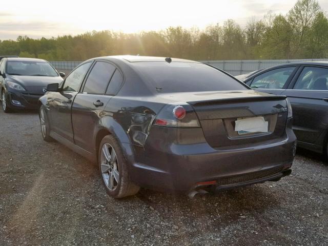 6G2EC57Y29L181725 - 2009 PONTIAC G8 GT BLACK photo 3